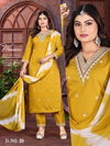 Kavya Khushi Vol 1 Roman Silk Kurti Bottom With Dupatta